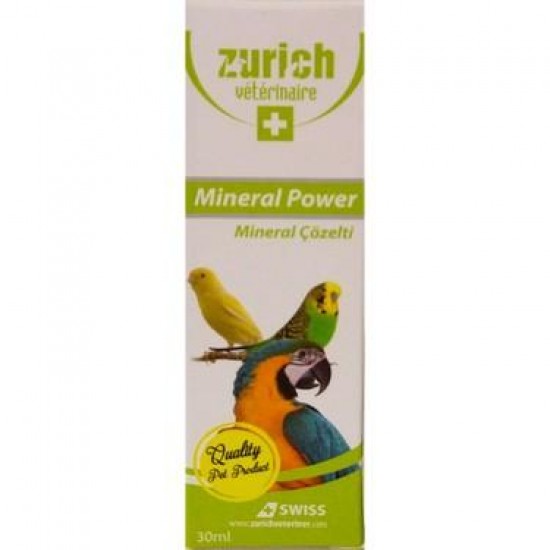 Zurich Kuşlar Mineral Power 30 ml