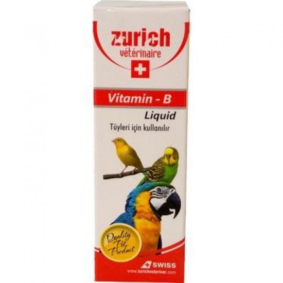 Zurich Kuşlar için B Vitamini 30 ml