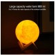3D Ay Gece Lambası Nemlendirici 3 Renk Standlı