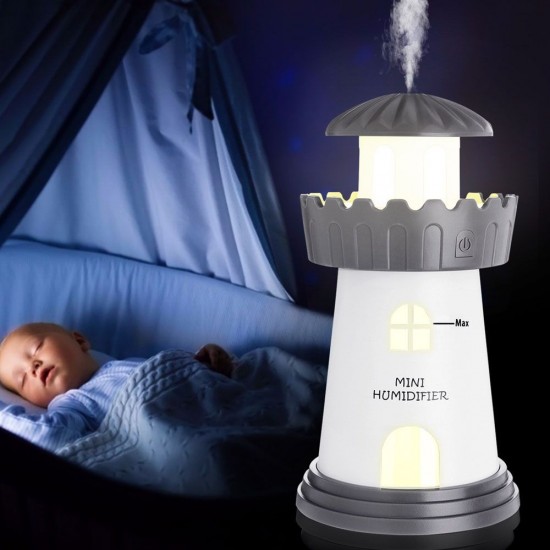 Limon Hava Nemlendiricili Gece Lambası Buhar Makinesi